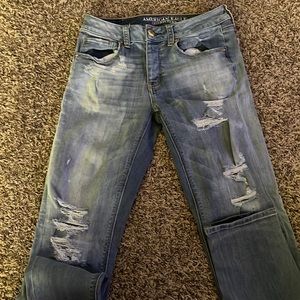 American eagle Tom girl jeans